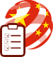 image drapeau chinois stylisé test