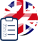 image drapeau anglais stylisé Test