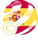 image drapeau espagnol stylisé confirmé