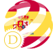 image drapeau espagnol stylisé commercial